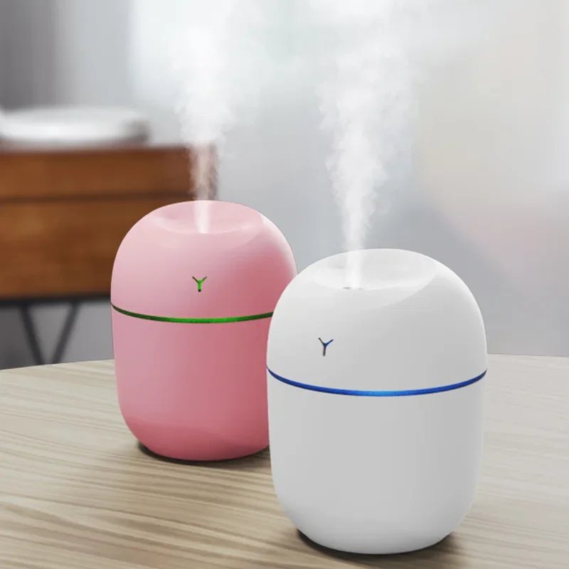 새로운 도착: 아로마테라피 및 차량용 정수기 기능을 갖춘 USB 저소음 가습기