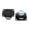 2 pcs Portable 2 Inch 4 Ohm 15W Speakers Full Range Mini 52MM Internal Sqaure Magnetic DIY Home Sound Theater Loudspeakers 2