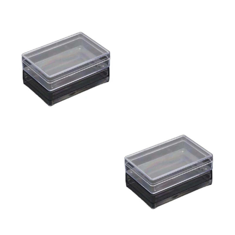 Container Box Rectangular for Case with Cover for Deck Cards Playing Card Set Storing Card Storage Holde 4