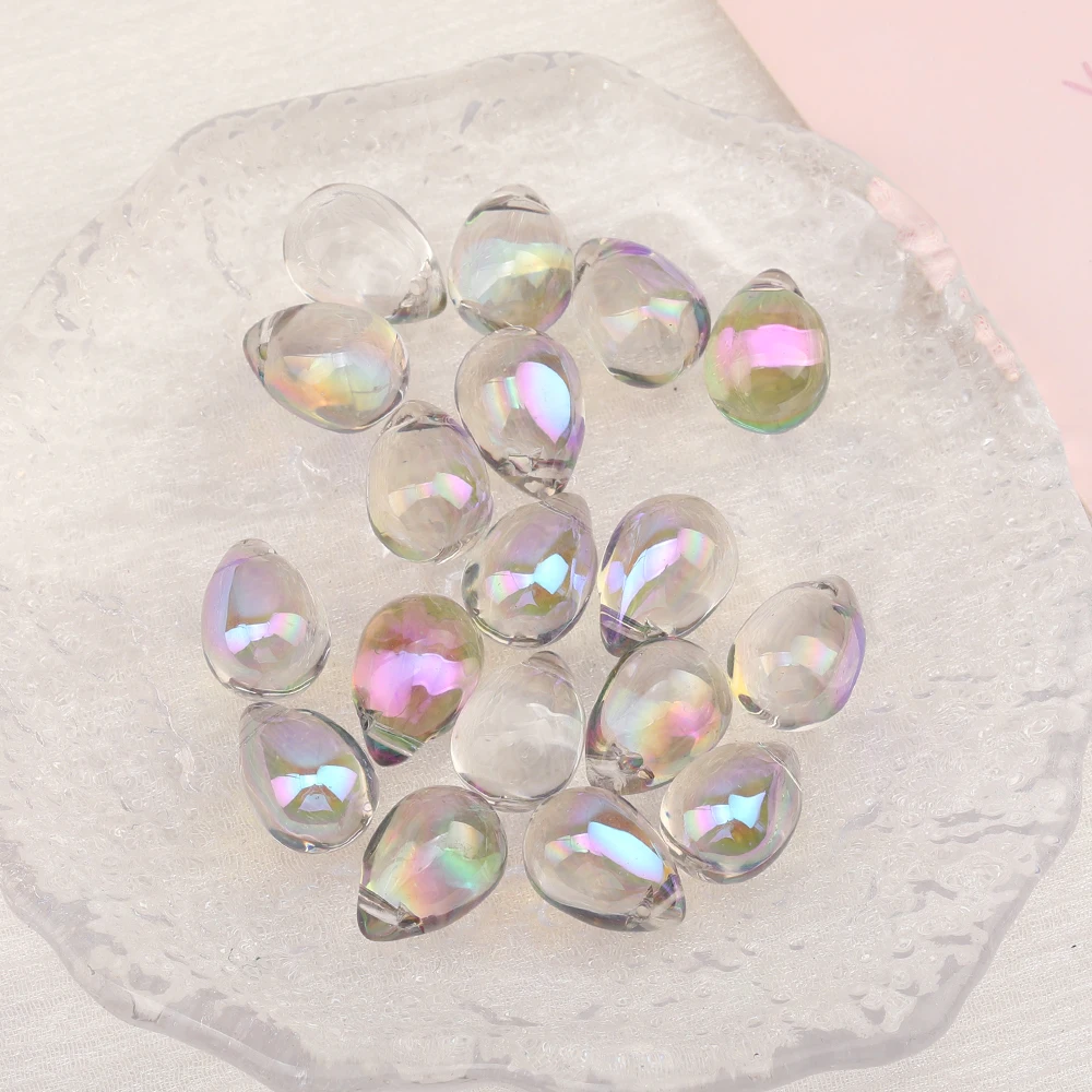 Cordial Design 10*13MM 350Pcs Crystal Material/AB Plating/Hand Made/Waterdrop Shape/DIY Making/Jewelry Findings & Components - cordial