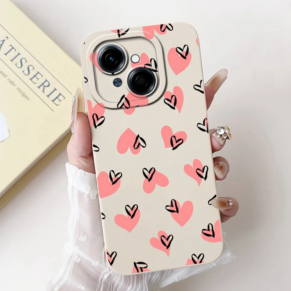Cute Cartoon Soft Silicone Shockproof Phone Case with Bumpers