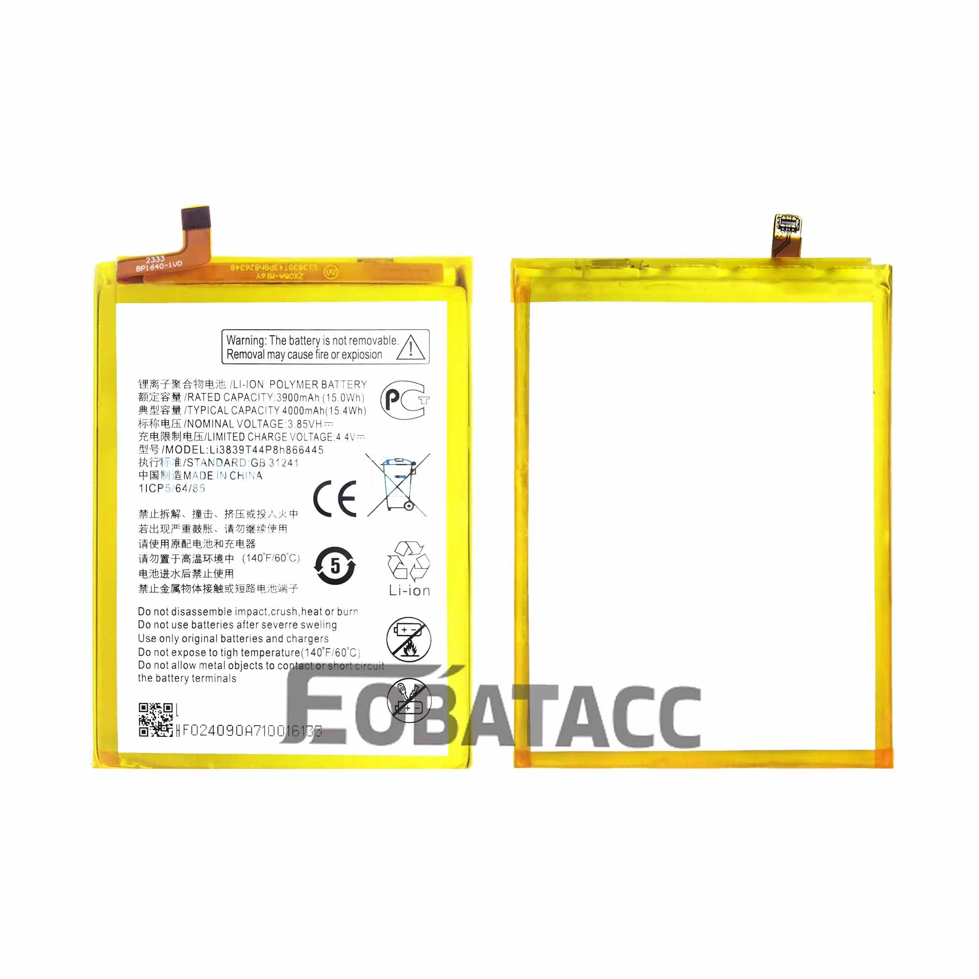 High-Quality Original Replacement Battery with Tool Kit