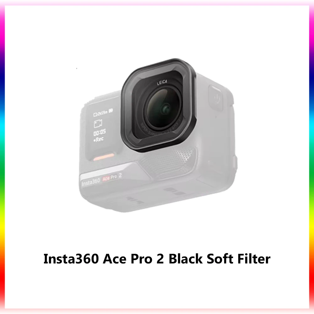 Lot de 5 Filtres Objectif pour Action Caméra - Cinematic, Ultra Wide, Star, Black Soft, Close-Up