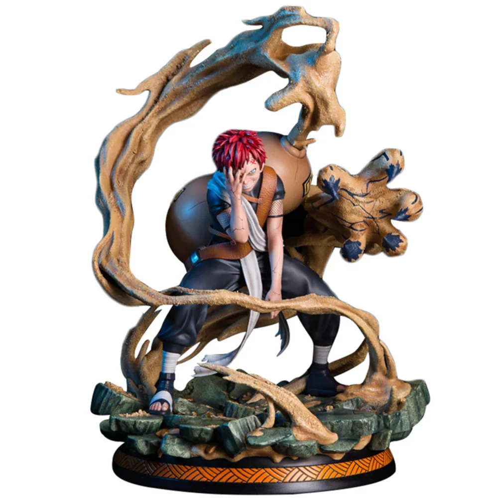 

Narutos Shippuden аниме модель Suna NoShukaku Ichibi повязка на голову Sabaku No Gaara GK экшн-фигурка 25 см PVC 1/6 игрушечная Статуэтка