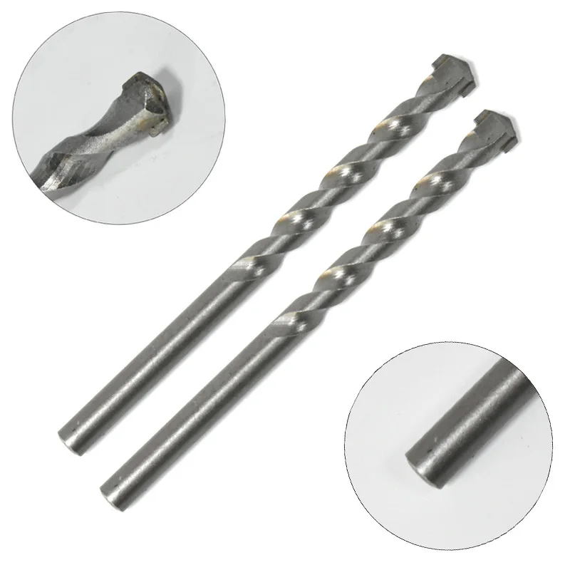 Wall Drill Bit Set 3/8PCS 3 5 6 8 10mm Masonry Drill Bit Carbide Tipped Gun for Brick Concrete Marble Tile Stone Drilling