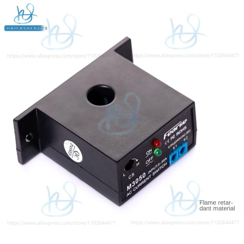 Current sensing monitoring mutual inductance module overload protection alarm linkage control switch sensor normally open M3050
