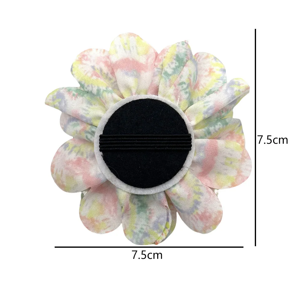 50/100pcs Remove Tie-Dye Dog Bow Ties Flower-Collar Sliding Pet Dog Collar Accessories Large Dog Bowties Pet Grooming Products 6