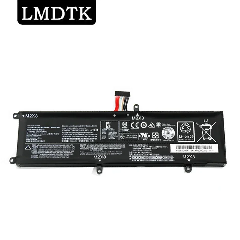 LMDTK Новый L14M4PB0 Аккумулятор для ноутбука Lenovo savsavers 14 15 ISK ISE Resuer 80RN 80RQ L14S4PB0 14,8 V 60WH