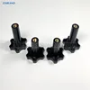 Four Black Tight Nuts Plastic Screw Nut New Fitting Parts For Soft Ice Cream Machine Accessories 2 Short 2 Long M8 M10 Optional 1