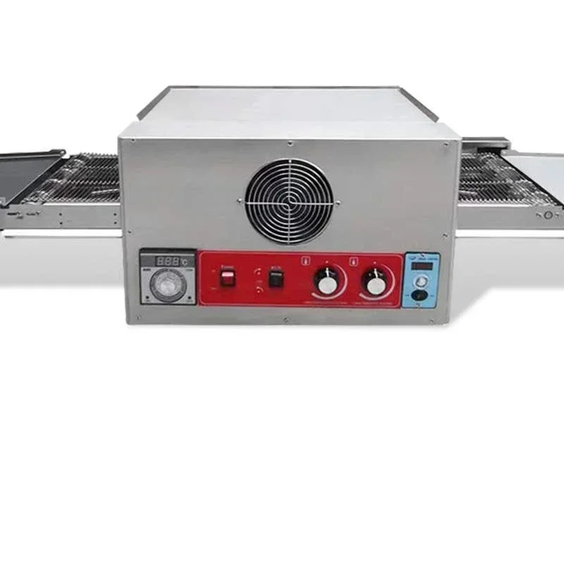Electric Conveyor Pizza Oven Commercial 12 Inch Pizza Stove Oven Large Dispenser Cake Bread Pizza Making Machine 380V/220V 2