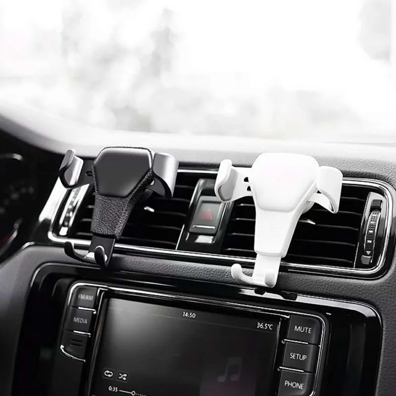 

Gravity Auto Phone Holder Car Air Vent Clip Mount Universal Mobile Smartphone Holder CellPhone Stand Support for iPhone Samsung