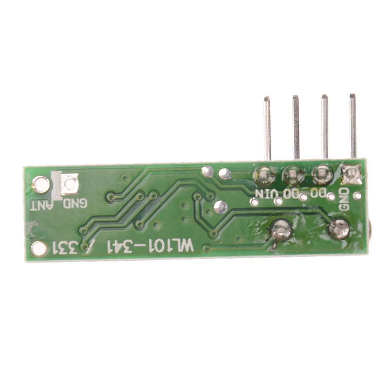 1Pc RF Receiver 433 Mhz Superheterodyne And Transmitter Module For Arduino Uno Wireless Module Diy Kit 433Mhz Remote Control