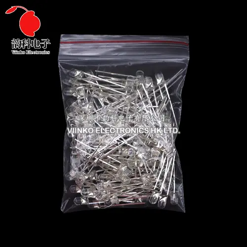3MM 5MM Light Emitting Diodes Electronics Kit Box F3 F5 LED Diode Assorted Kit White Green Red Blue Yellow Orange - Image 31