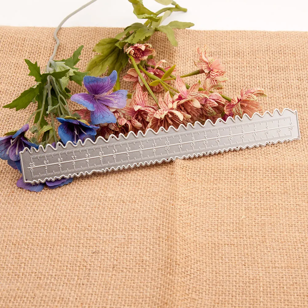 NCraft Metal Cutting Dies N905 Scrapbook Paper Craft Decoration dies scrapbooking Ruler tear paper tool