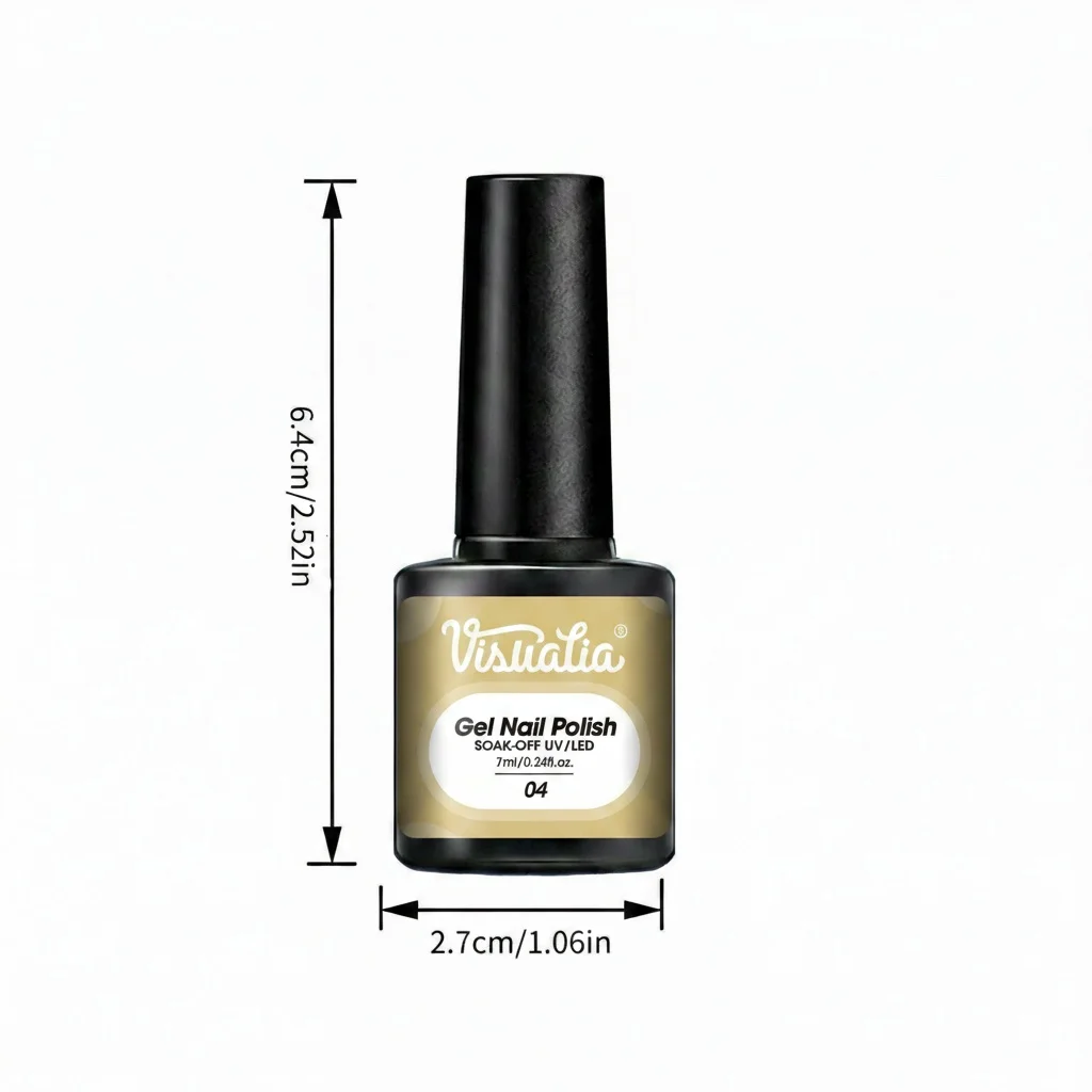 Smalto per unghie giallo limone, gel ad alta lucentezza, ricco di colore, a lunga durata senza sbiadire, senza alcol, texture liquida. - immagine 5