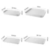 Double-layer Plastic Drain Tray Parlor Multi-purpose Tea Coffee Cup Fruit Tray Rectangle Kitchen Tableware Storage Drain Rack 6