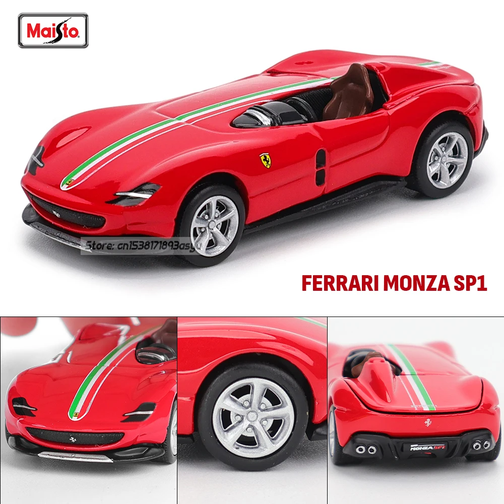 Maisto 1:64 Ferrari SF90 SP1 812 DAYTONA SP3 911 GT2 RS Chassis