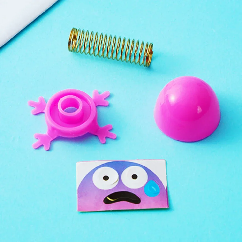 Children Toys DIY Assembled Springs Elves Party Favor Class Treasure Box Carnival Prizes Boys Girls Birthday Gifts 20Pcs