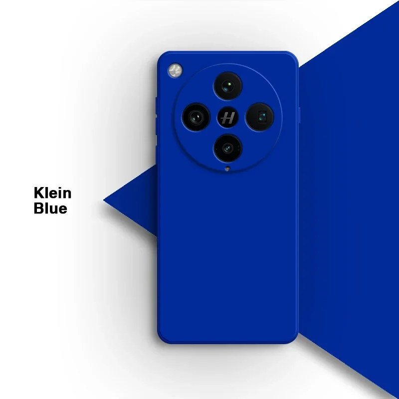 Elegant Liquid Silicone Square Phone Case - Fashionable Soft Back Cover in Classic Design