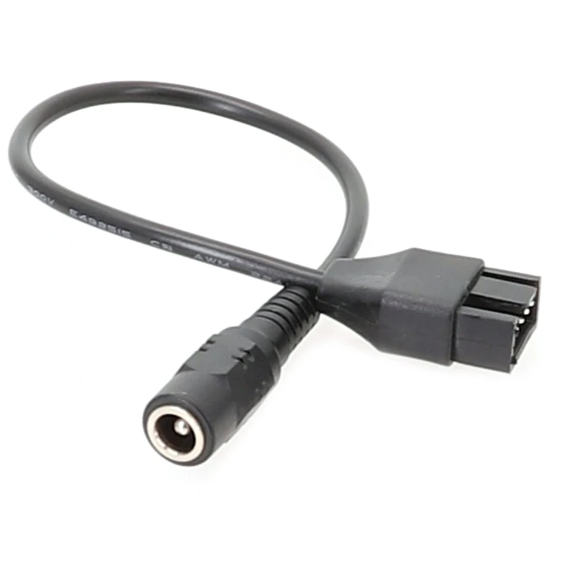 

20CM DC5521 Power Adapter To 12V Computer Chassis Fan 4pin Cable 24AWG