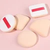2/3pcs Makeup Sponge Puff, Reusable Dry And Wet Soft Air Cushion Puff, Suitable For Liquid Foundation, Foundation, Concealer 2