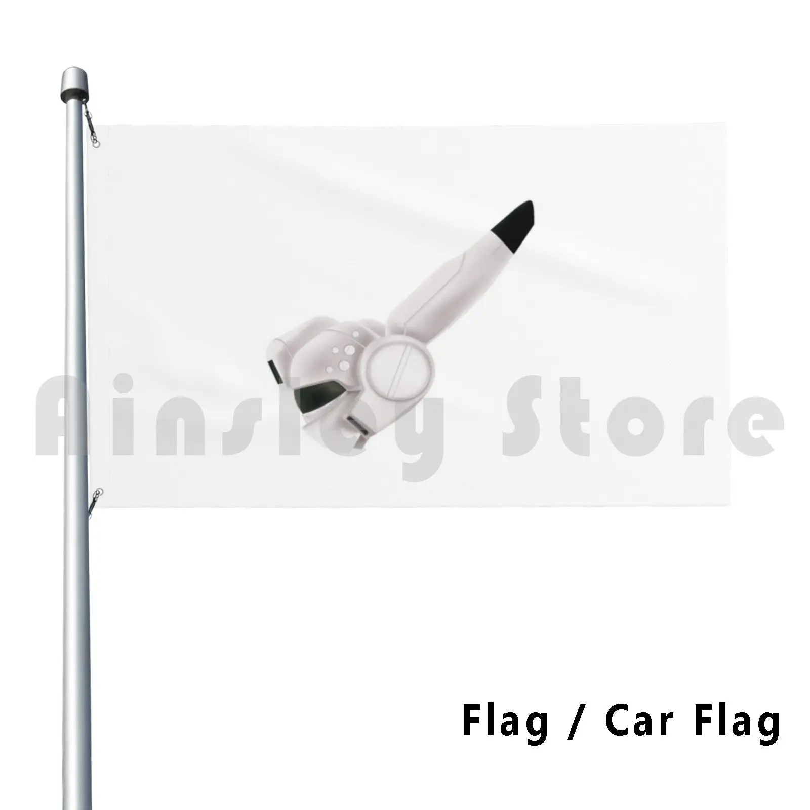 Patlabor Ingram Unit 1 Outdoor Decor Flag Car Flag Patlabor Anime Ingram Manga Mecha Robocop Helmet