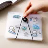 A6 Stickers Storage Book Transparent Nail Sticker Collecting Bandage Notebook Holder Cash Bill Organize Idol Photo Booklet 4