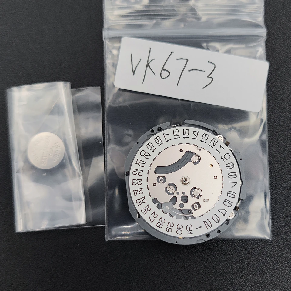 Japan VK67A Chronograph Quartz Movement Multi-functional 6 Hands