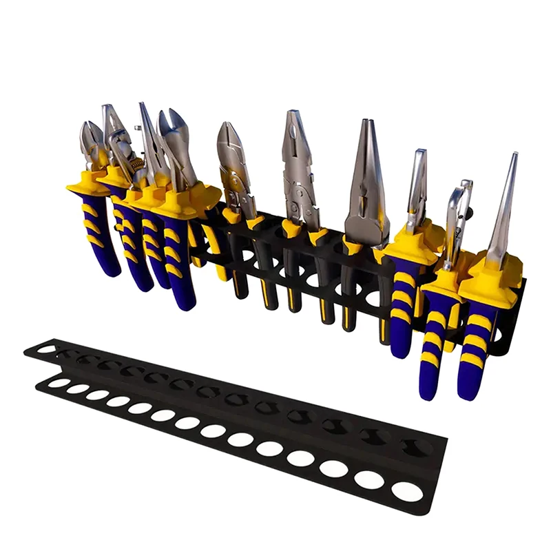 Screw Organizer Wall Mount Heavy Duty Screwdriver Storage Rack Storage Organizer Rack Pliers Holder Tool Screwdriver Tool