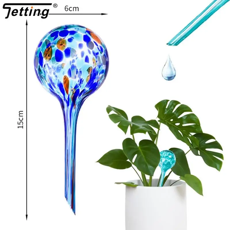 

Automatic Watering Device Ball Potted Plants Multicolored Glass Water Seepage Drip Irrigation Flowers Green Lazy Water Tools