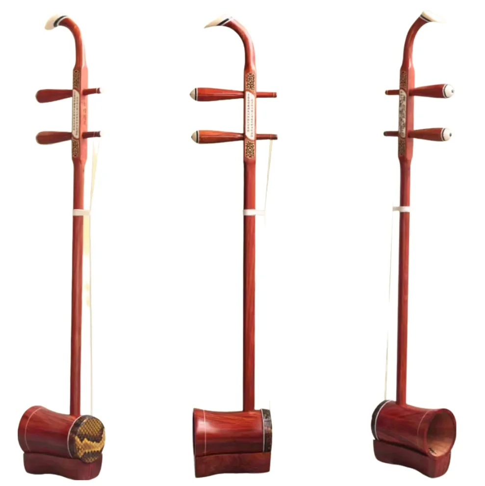 Gaohu Rosewood cylinder treble erhu Chinese stringed instruments