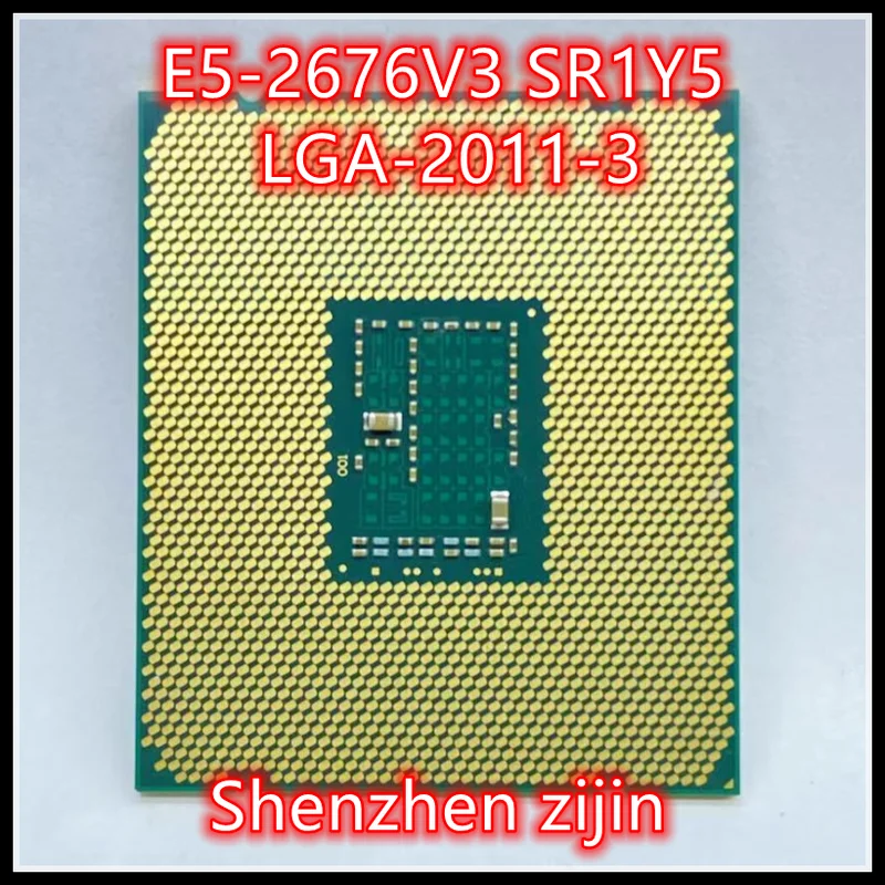 

E5-2676 V3 SR1Y5 2.40GHz 30M 12CORES 22NM E5 2676 V3 LGA2011-3 120W Processor E5 2676V3