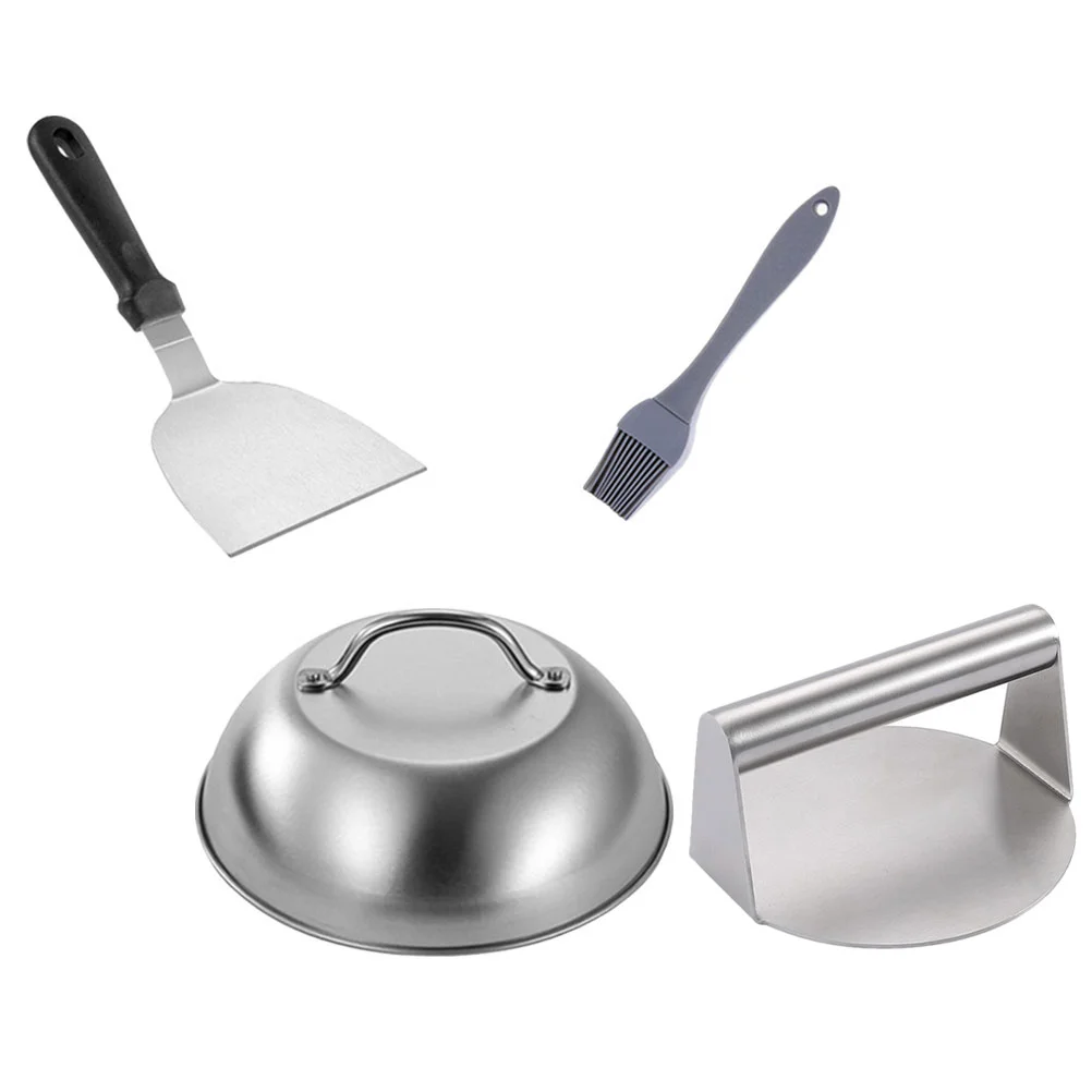 Hamburger Mold Patty Making Metal Marker Forniture Per Barbecue Maniglia Press Kitchen Supply Acciaio Inossidabile Household