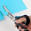Zig Zag Sewing Cut Dressmaking Tailor Shear Scissor Leather Handicraft Fabric Upholstery Tool Textile DENIM DIY 4