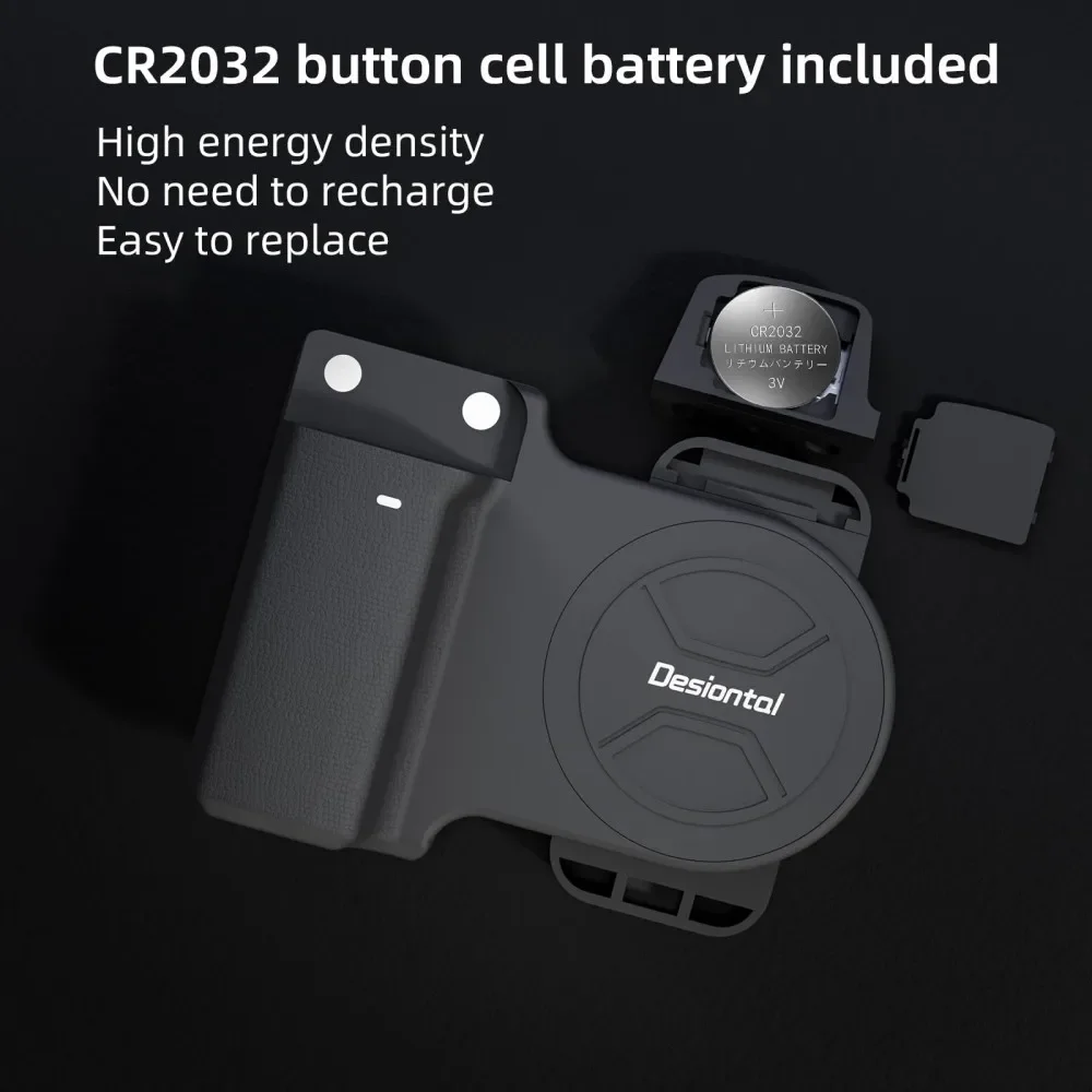 Smartphone Selfie Handle Phone Camera Snap Grip with Detachable Shutter Remote for iPhone 16/15/14 Vlog Video Shoot Accessory