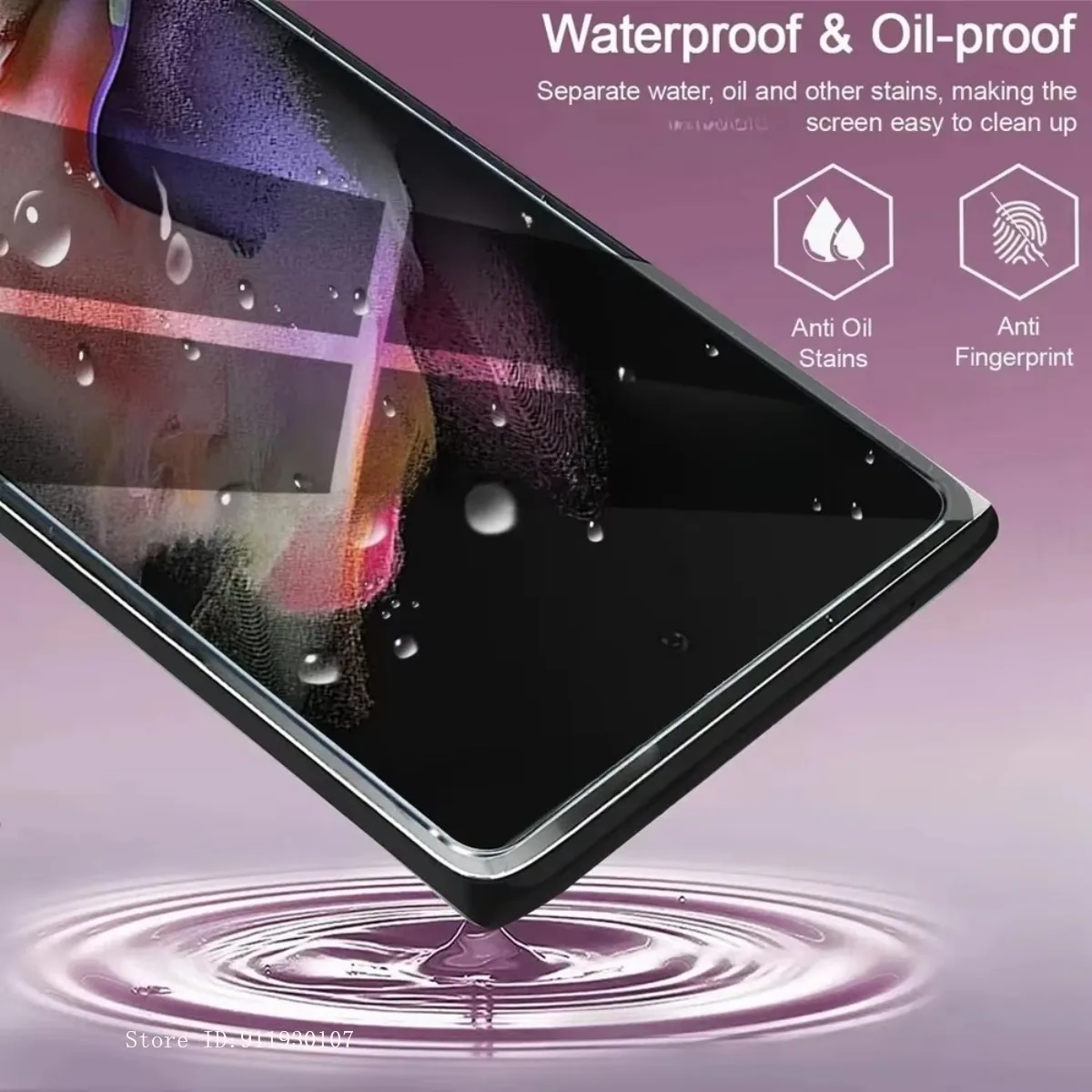 Premium Privacy Tempered Glass Screen Protector for Samsung Galaxy Z Fold