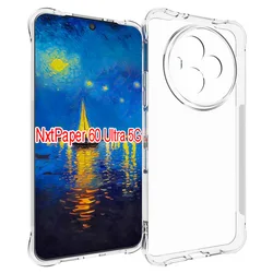Ultra Clear Anti - Shock TPU Soft Case for TCL NxtPaper 60 Ultra (Anti - Shock)