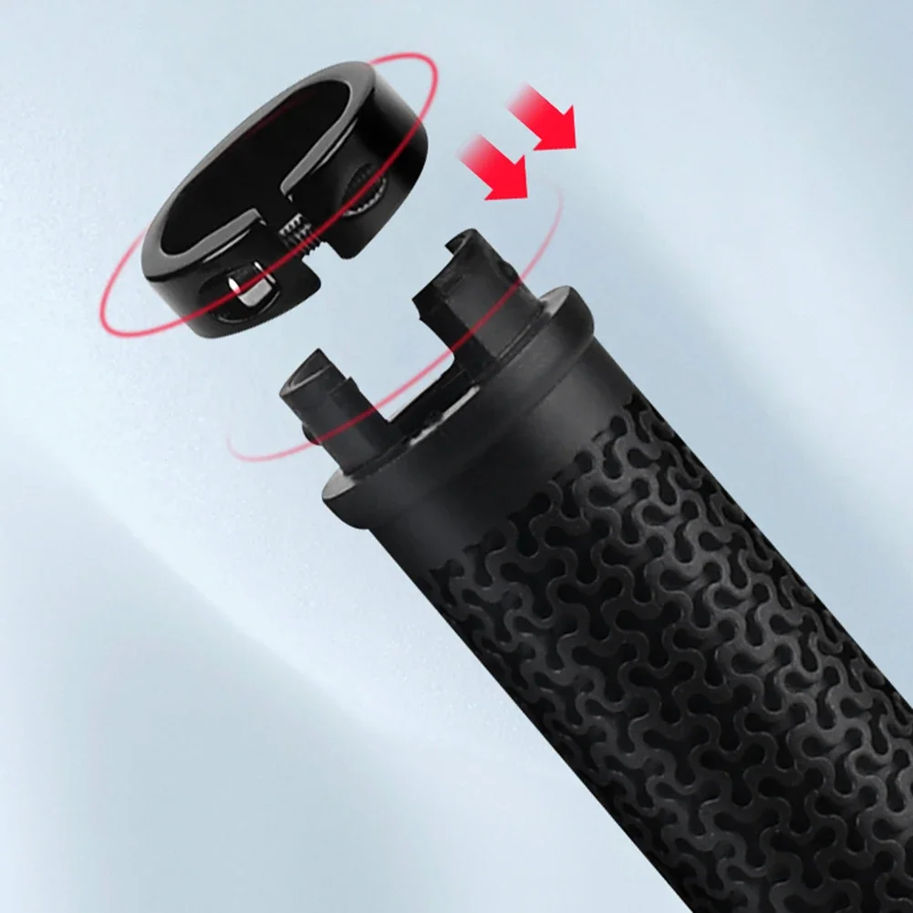 Non-Slip Rubber Bicycle Handlebar Grips for Mountain and Folding Bikes
