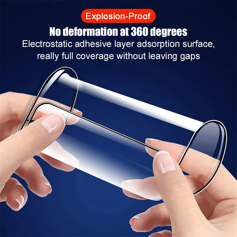 Clear Screen Protector Set - 5-Pack Soft Ceramic Film for Ultimate Display Protection