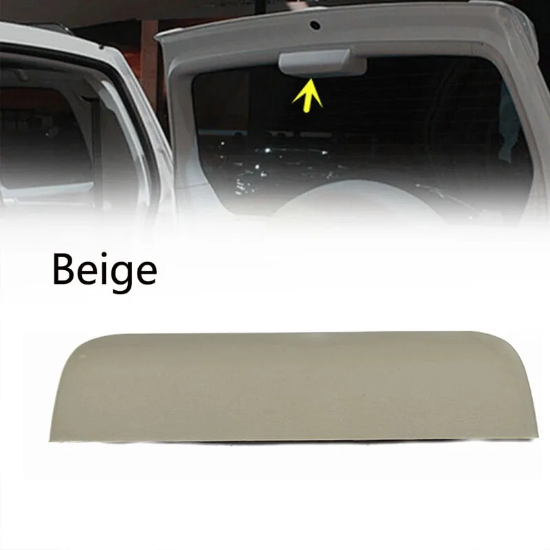 7225A015 미쓰비시 파제로 V93/V97 2008-2019 자동차 브레이크 램프 라이트 커버 캡 하이 브레이크 라이트 커버 플레이트 부품 그레이/베이지