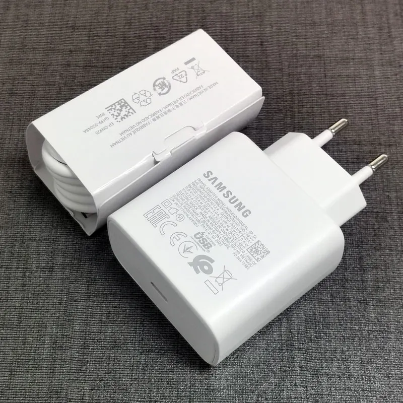 Samsung 45W Ladegerät Super Schnellladeadapter für Galaxy Z Flip Fold 7 6 5 4 3 2 S26 S25 S24 S23 S22 S21 S20 Note 20 Ultra 10 FE – Detail 11