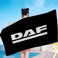 DAF Truck Logo Big Microfiber Beach Towels Quick Dry Towel Sand Beach Towels Pool Towel For Travel Swim Pool Yoga 1