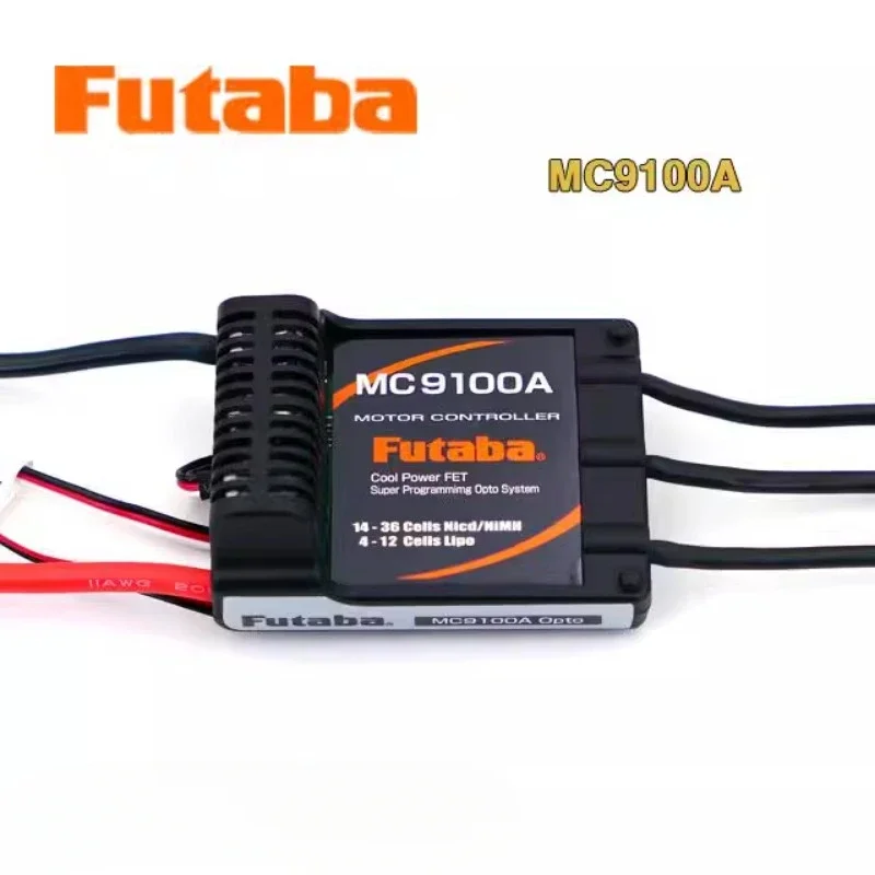 Электронный регулятор скорости FUTABA MC9100A ESC 100A OPTO, бесщеточный ESC, подходит для дронов с фиксированным крылом
