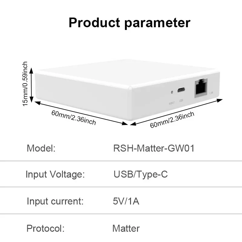 Matter ZigBee 게이트웨이 허브 스마트홈 무선 브리지, 앱 음성 리모컨 자동화 장치, 알렉사 구글과 작동