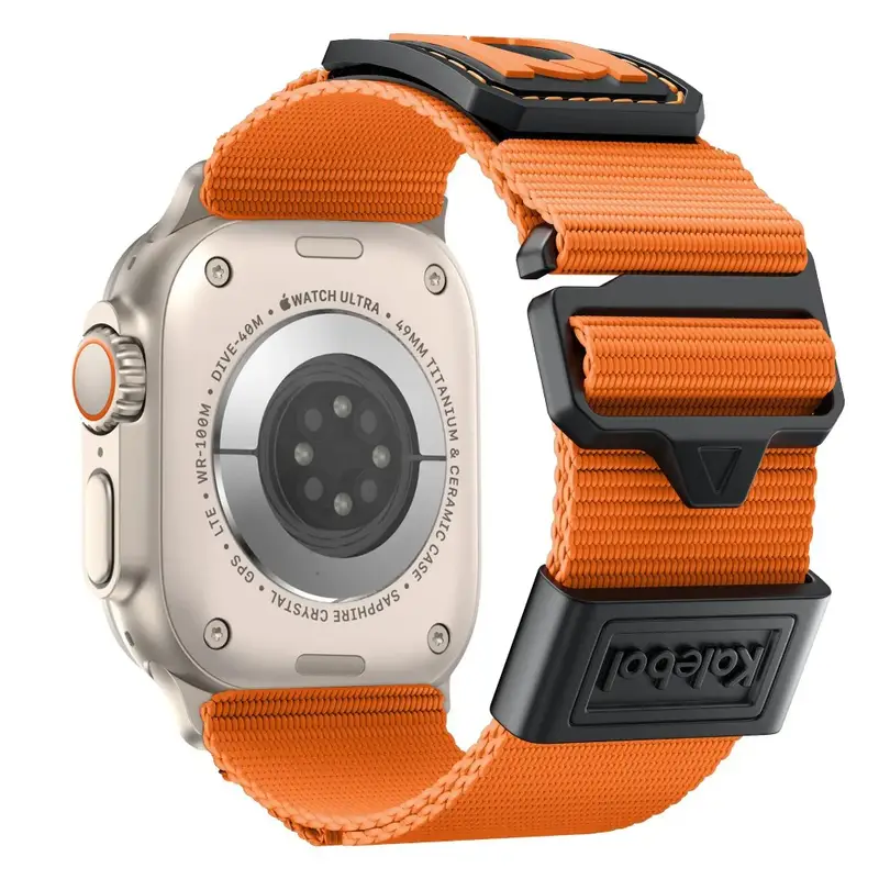 Tactical Sports Strap for Apple Watch Ultra 2 Band 49mm 46 44mm 41mm 45mm 40 42mm Nylon Band for Iwatch Series 10 9 8 7 6 SE 5 4 - Image 8