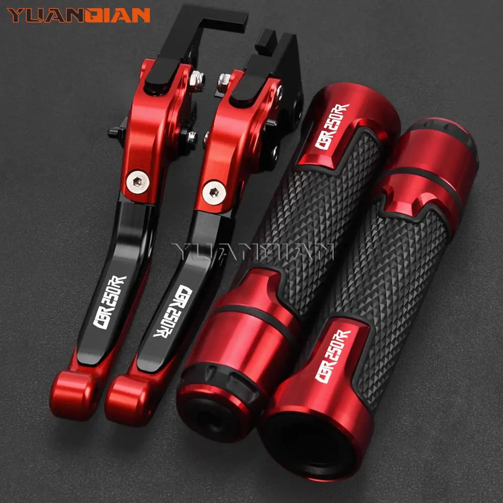 

For honda CBR250RR CBR250 RR CBR 250RR 2011- 2018 2017 2016 2015 2014 Motorcycle Adjustable Brake Clutch Levers Handlebar grips