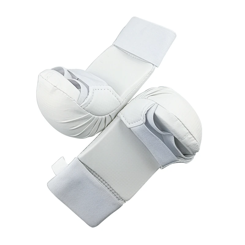 Description Picture 4 of itemWhite karate gloves high qulity adults kids martial arts gloves taekwondo protector boxing gloves