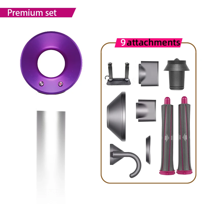 purple 9 accessories