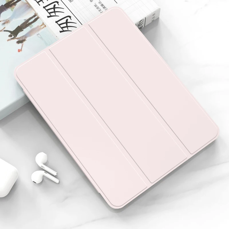 Premium PU Leather Tri-Folding Magnetic Tablet Case Cover