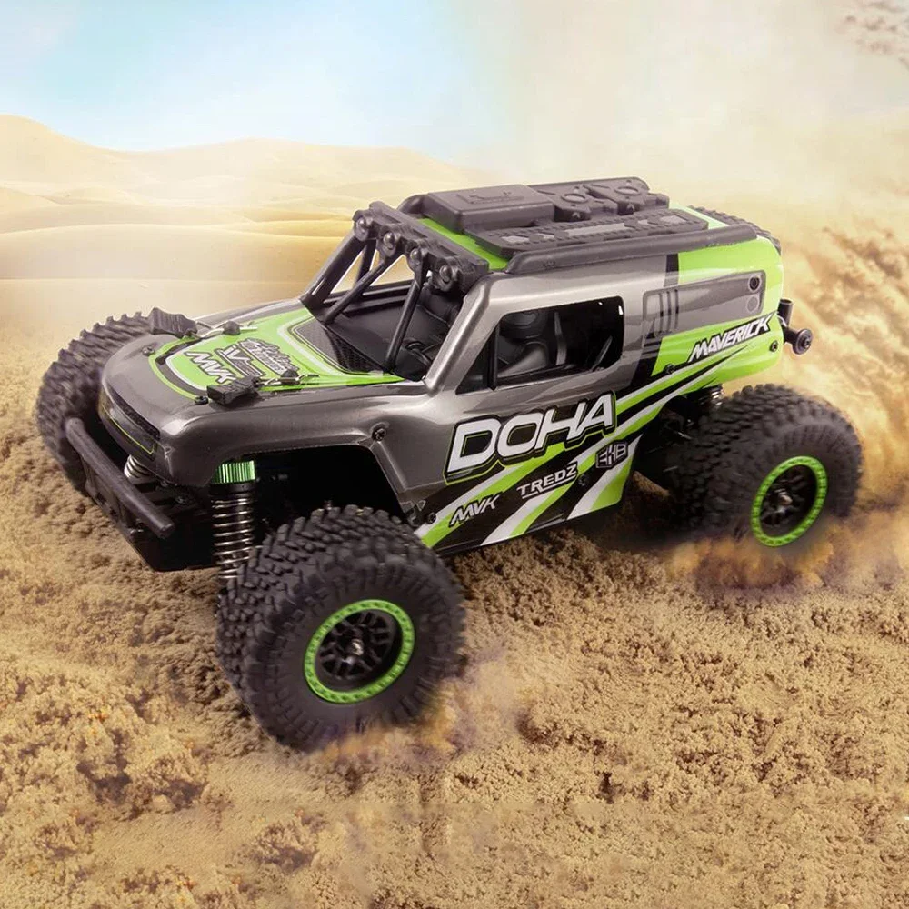 DOHA 150700 1:20 Desert Truck Brushed 4WD RC Electric Remote Control Model Car Rock Crawler Adult Children's Toys 2